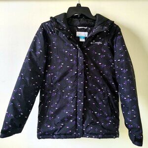 Columbia Girl's Horizon Ride Hooded Insulated Jacket - L (14/16)